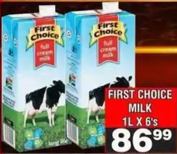 Advance Cash n Carry First Choice full cream milk offer