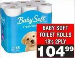 Advance Cash n Carry Baby Soft Toilet Rolls offer