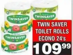 Advance Cash n Carry TWIN SAVER TOILET ROLLS offer