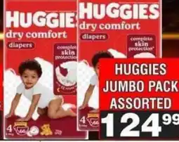 Advance Cash n Carry HUGGIES dry comfort diapers Assorted offer