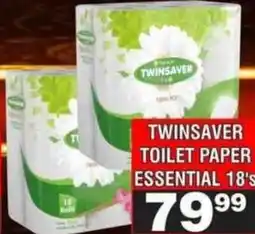 Advance Cash n Carry TWINSAYER TOILET PAPER ESSENTIAL offer