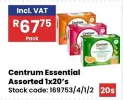 Africa Cash and Carry Centrum Essential Assorted offer