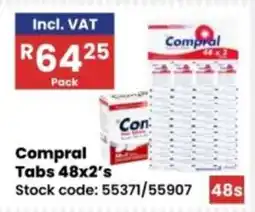 Africa Cash and Carry Compral Tabs 48x2's offer