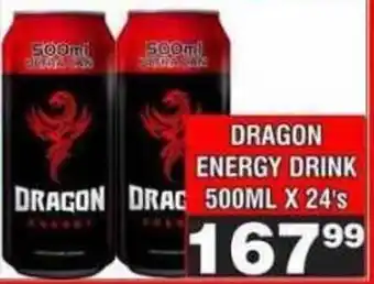 Advance Cash n Carry Dragon Energy Drink offer