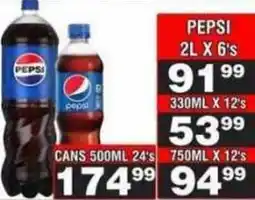 Advance Cash n Carry Pepsi offer