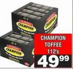 Advance Cash n Carry Champion Toffee offer