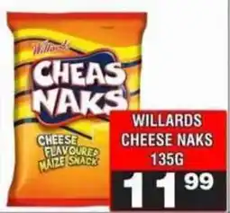 Advance Cash n Carry Willards Cheese Naks offer