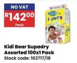 Africa Cash and Carry Kidi Bear Supadry Assorted offer