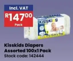 Africa Cash and Carry Kisskids Diapers Assorted offer