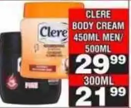 Advance Cash n Carry Cleare Body Cream offer
