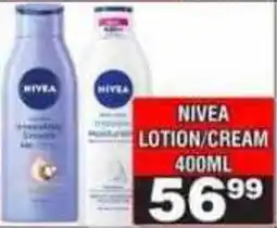 Advance Cash n Carry NIVEA LOTION/CREAM offer