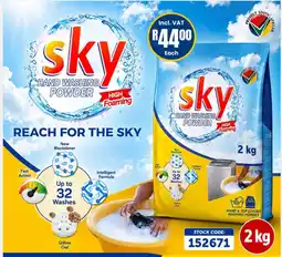 Africa Cash and Carry sky hand washing powder offer