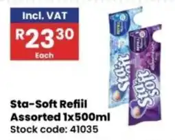 Africa Cash and Carry Sta-Soft Refill Assorted offer