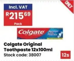 Africa Cash and Carry Colgate Original Toothpaste offer