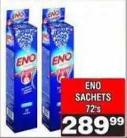 Advance Cash n Carry ENO SACHETS offer