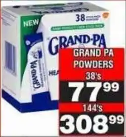 Advance Cash n Carry Grand Pa Powders offer