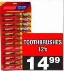 Advance Cash n Carry TOOTHBRUSHES 12's offer