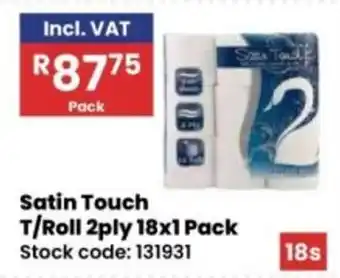 Africa Cash and Carry Satin Touch T/Roll 2ply offer