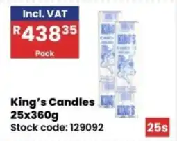 Africa Cash and Carry King's Candles offer