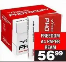 Advance Cash n Carry FREEDOM PHOTOCOPY A4 PAPER offer