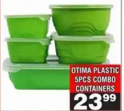 Advance Cash n Carry OTIMA PLASTIC CONTAINERS offer