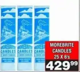 Advance Cash n Carry Morebrite Candles offer