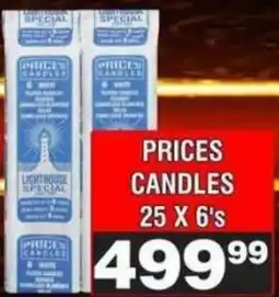 Advance Cash n Carry Prices Candles offer
