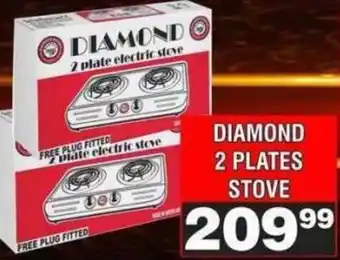Advance Cash n Carry Diamond 2 plates stove offer