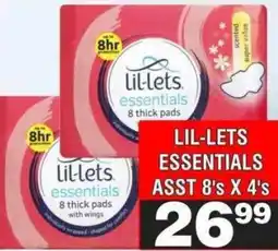 Advance Cash n Carry LIL-LETS ESSENTIALS offer