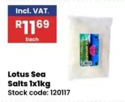 Africa Cash and Carry Lotus Sea Salts offer