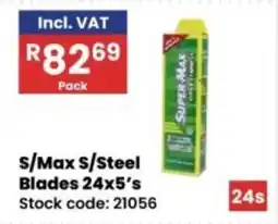Africa Cash and Carry S/Max S/Steel Blades 24x5's offer
