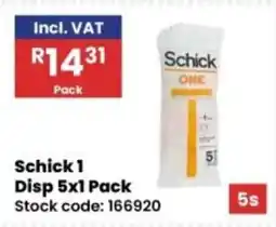 Africa Cash and Carry Schick 1 offer