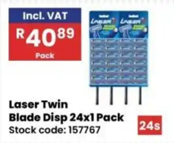 Africa Cash and Carry Laser Twin Blade Disp offer