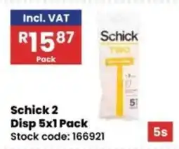 Africa Cash and Carry Schick 2 offer