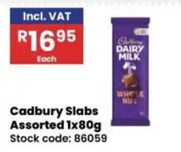 Africa Cash and Carry Cadbury Slabs Assorted offer