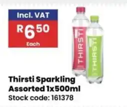 Africa Cash and Carry Thirsti Sparkling Assorted offer