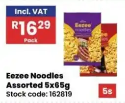 Africa Cash and Carry Eezee Noodles Assorted offer