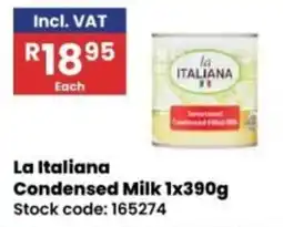 Africa Cash and Carry La Italiana Condensed Milk offer