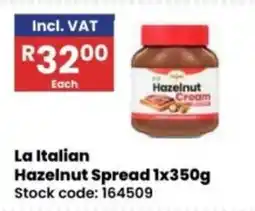 Africa Cash and Carry La Italian Hazelnut Spread offer