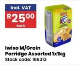 Africa Cash and Carry Iwisa M/Grain Porridge Assorted offer