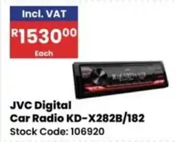 Africa Cash and Carry JVC Digital Car Radio KD-X282B/182 offer
