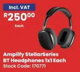 Africa Cash and Carry Amplify StellarSeries BT Headphones offer