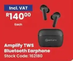 Africa Cash and Carry Amplify TWS Bluetooth Earphone offer
