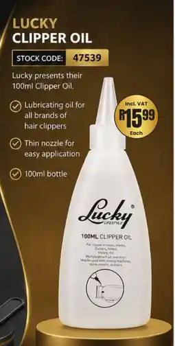 Africa Cash and Carry Lucky Clipper Oil offer