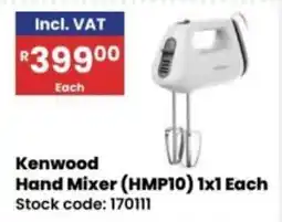Africa Cash and Carry Kenwood Hand Mixer (HMP10) offer