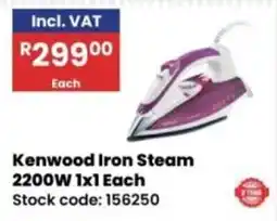 Africa Cash and Carry Kenwood Iron Steam offer