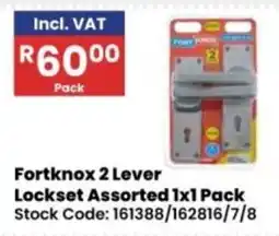 Africa Cash and Carry Fortknox 2 Lever Lockset Assorted offer
