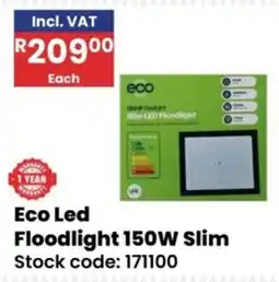 Africa Cash and Carry Eco Led Floodlight 150W Slim offer