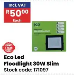 Africa Cash and Carry Eco Led Floodlight 30W Slim offer