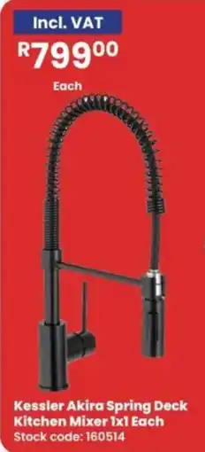 Africa Cash and Carry Kessler Akira Spring Deck Kitchen Mixer offer